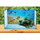 Autocolant Acvariu Coral and Fish