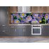 Autocolant bucatarie Blue Daisy Flowers