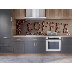 Autocolant bucatarie Coffee Text