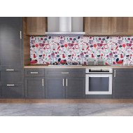 Autocolant bucatarie Colorful Kitchen Pattern