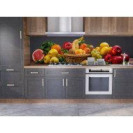 Autocolant bucatarie Fruit Basket