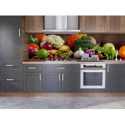 Autocolant bucatarie Healthy Vegetables