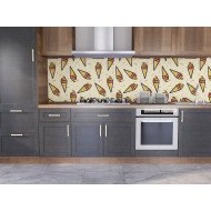 Autocolant bucatarie Icecream Pattern