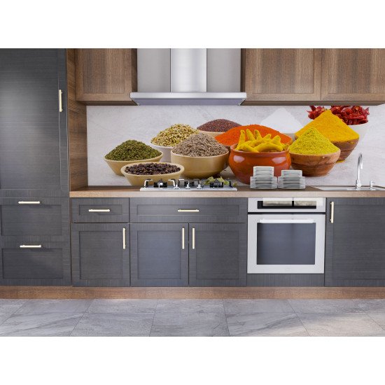 Autocolant bucatarie Indian Spices