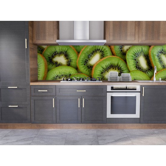 Autocolant bucatarie Kiwi Slices Autocolant bucatarie Kiwi Slices