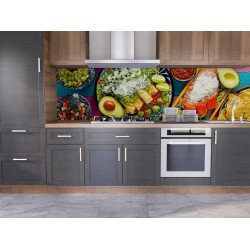 Autocolant bucatarie Mediteranean Food