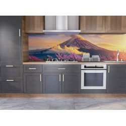 Autocolant bucatarie Mountain with Lavender