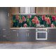 Autocolant bucatarie Pink Tulips