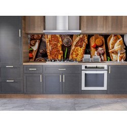 Autocolant bucatarie Pizza Arrangement