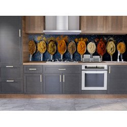 Autocolant bucatarie Silver Spoons of Spices