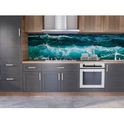 Autocolant bucatarie Waves