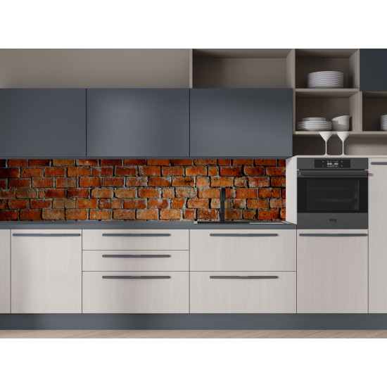 Autocolant bucatarie Brown Brick