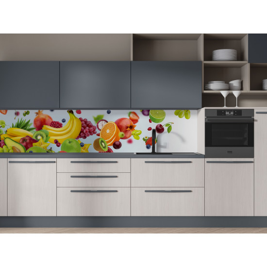 Autocolant bucatarie Flying Fruits