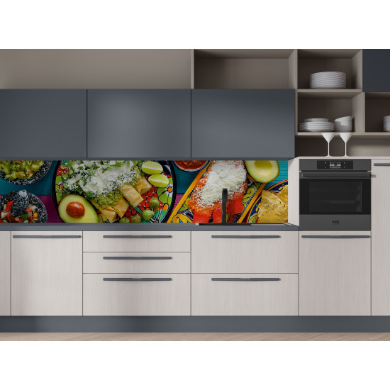 Autocolant bucatarie Mediteranean Food