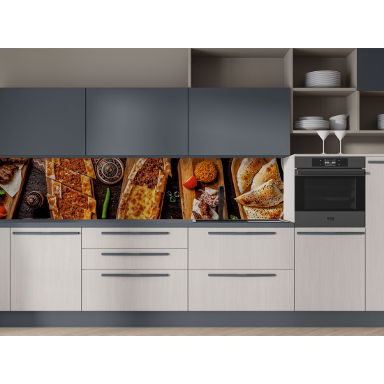 Autocolant bucatarie Pizza Arrangement