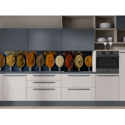 Autocolant bucatarie Silver Spoons of Spices Autocolant bucatarie Silver Spoons of Spices