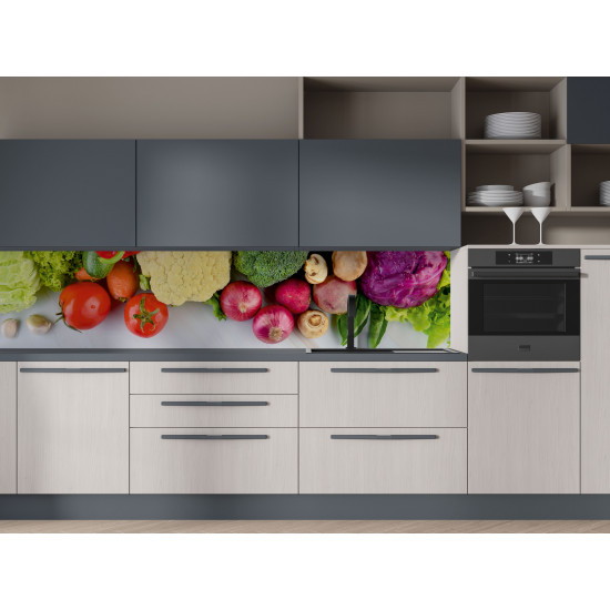 Autocolant bucatarie Vegetables on Marble Kitchen
