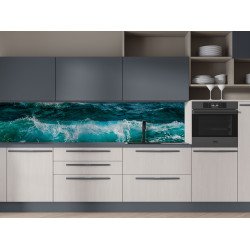 Autocolant bucatarie Waves
