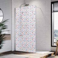 Autocolant Cabina Dus Coral Pattern