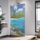 Autocolant Cabina Dus Coral Reef in Tropical Sea