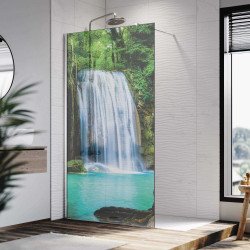 Autocolant Cabina Dus Erawan Waterfall