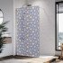 Autocolant Cabina Dus Fish Pattern