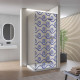 Autocolant Cabina Dus Circle Waves
