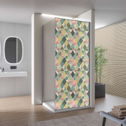 Autocolant Cabina Dus Exotic Beach