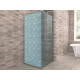 Autocolant Cabina Dus Hand Drawn Coral Pattern