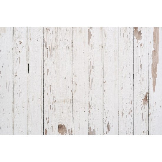 Autocolant Mobila White Old Wooden
