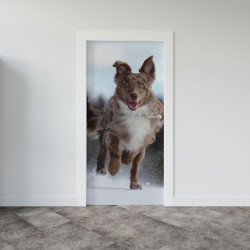 Autocolant usa Funny Dog