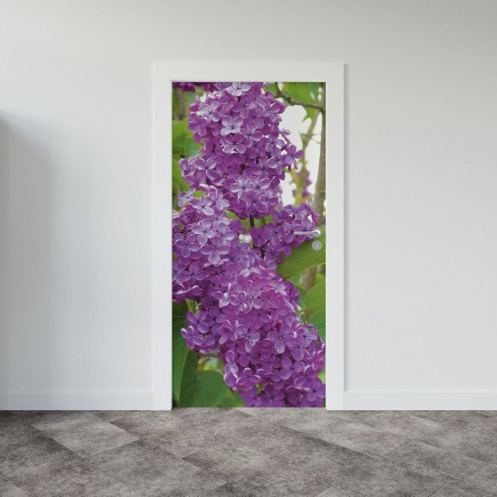 Autocolant usa Liliac Flower