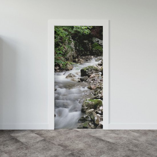 Autocolant usa River Rocks Forest