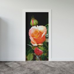 Autocolant usa Rose Blossom