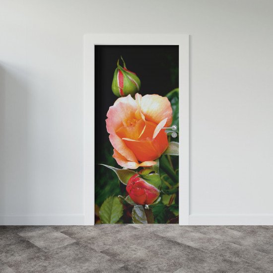 Autocolant usa Rose Blossom