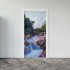 Autocolant usa Stream Rocks Forest