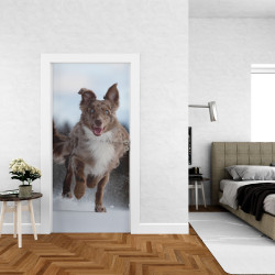 Autocolant usa Funny Dog