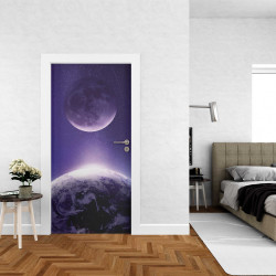 Autocolant usa Purple Moon