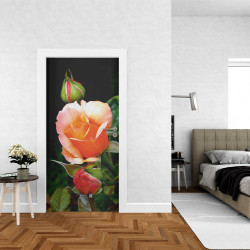 Autocolant usa Rose Blossom