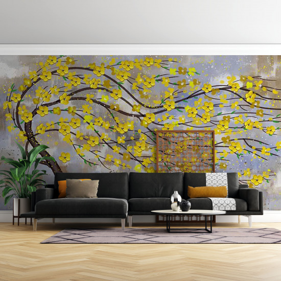 Fototapet Gold Abstract Wealth Tree Fototapet Gold Abstract Wealth Tree