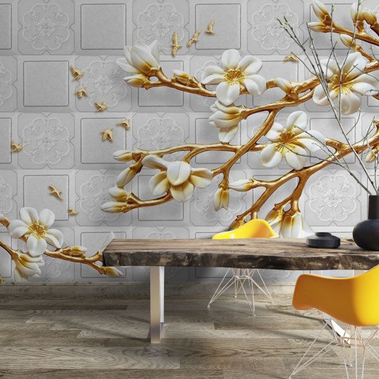 Fototapet Branch of Flowers