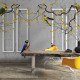 Fototapet Creative Flower and Bird