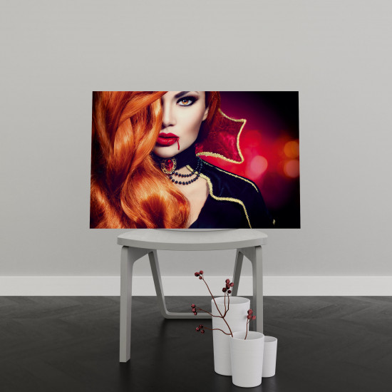 Tablou Canvas Halloween Vampire Woman