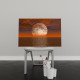Tablou Canvas Moon on Night Sea