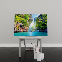 Tablou Canvas Ocean Mountains