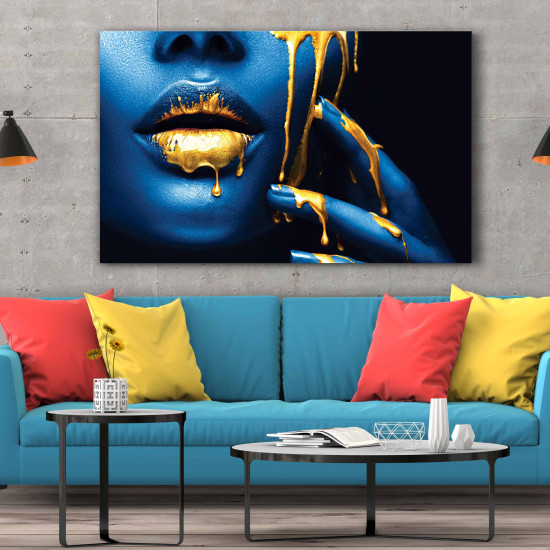 Tablou Canvas Blue Pearl