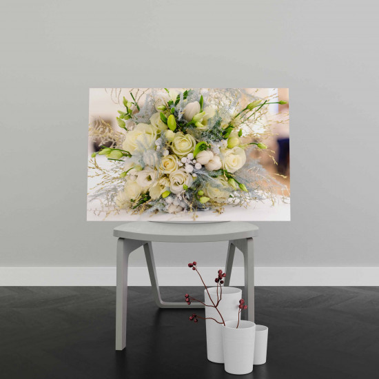 Tablou Canvas Bouquet of White Roses