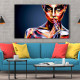 Tablou Canvas Colorful Girl Tablou Canvas Colorful Girl