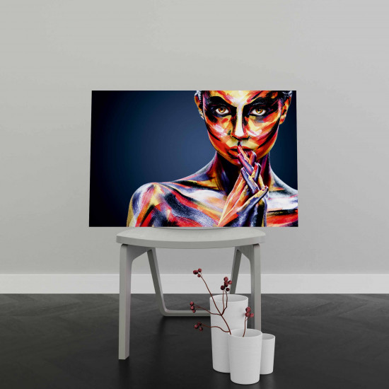 Tablou Canvas Colorful Girl Tablou Canvas Colorful Girl