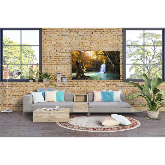 Tablou Canvas Deep Forest Waterfall